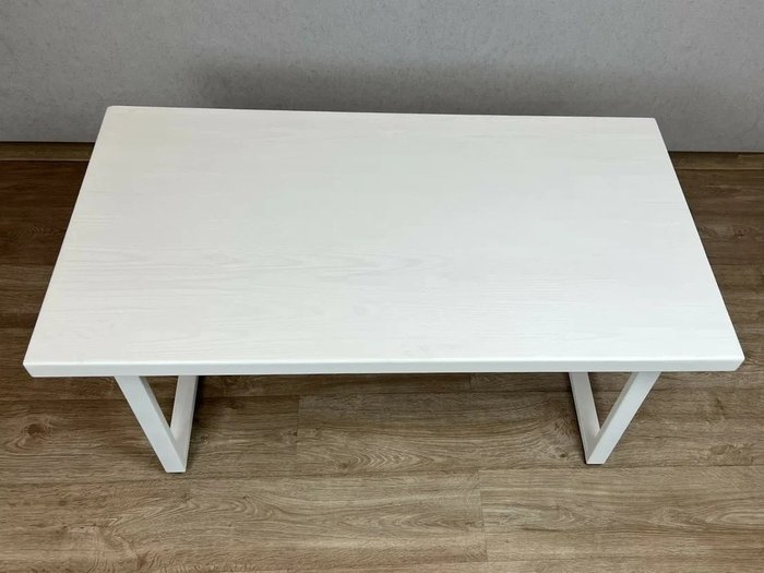 Стол журнальный Loft 120х70 белого цвета - лучшие Журнальные столики в INMYROOM