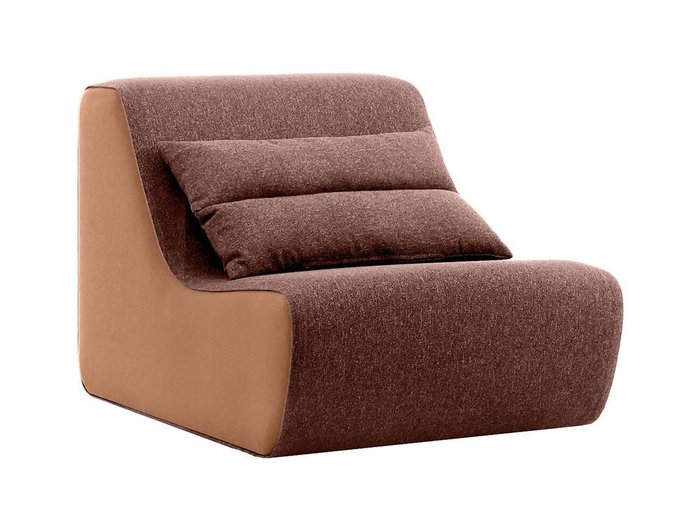 Кресло Neya коричневого цвета