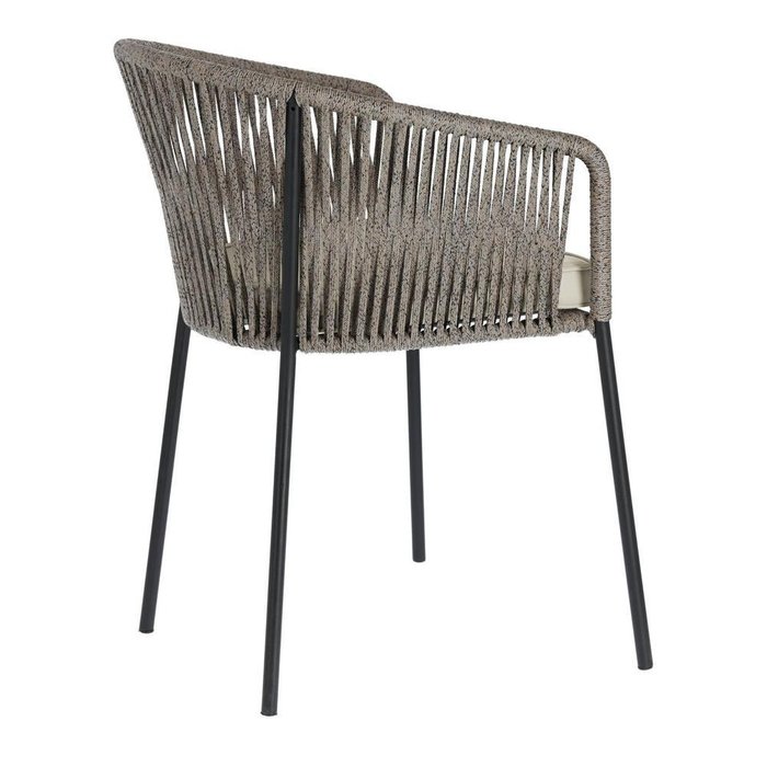 Стул Yanet grey серого цвета - лучшие Садовые стулья в INMYROOM