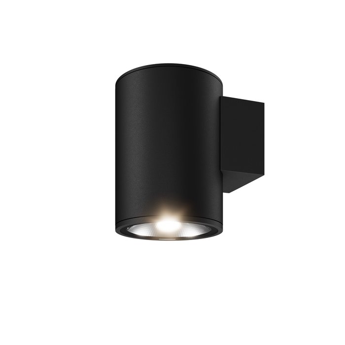 Настенный светильник Shim черного цвета - купить Настенные уличные светильники по цене 5950.0