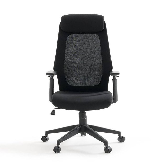 Кресло офисное на колесиках Azzo черного цвета - купить Офисные кресла по цене 18168.0