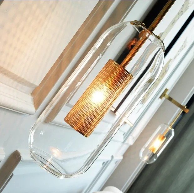 Настенный светильник Perforation золотого цвета - лучшие Бра и настенные светильники в INMYROOM