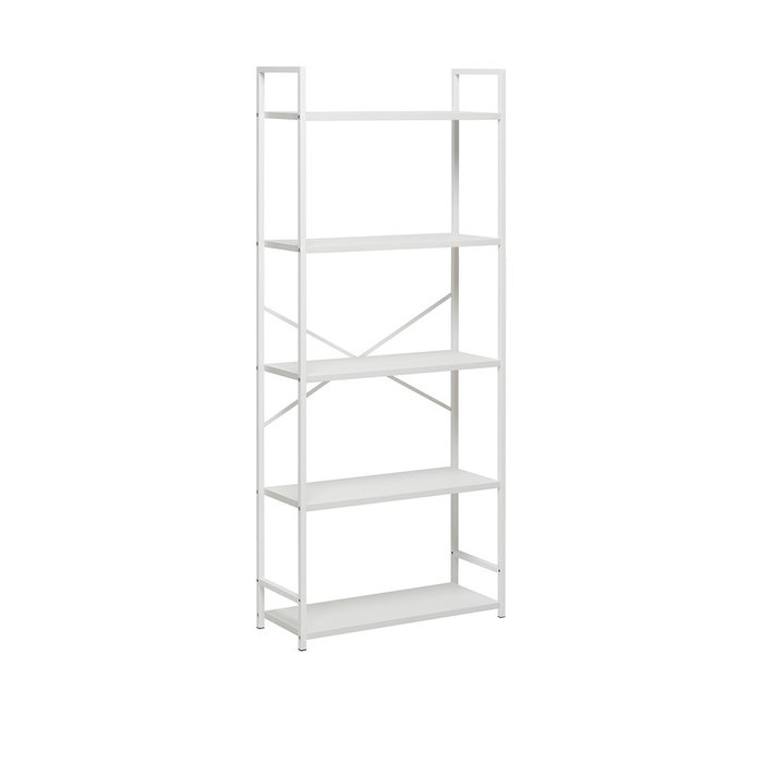 Стеллаж Стилвуд 25 белого цвета - лучшие Стеллажи в INMYROOM