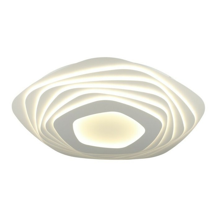 Потолочная светодиодная люстра Avola белого цвета
