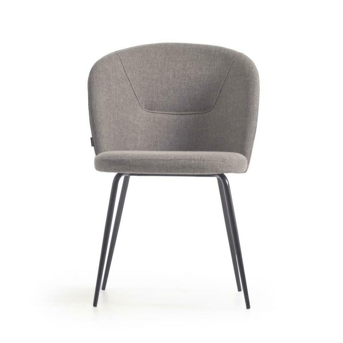 Стул Anoha серого цвета - купить Обеденные стулья по цене 30990.0