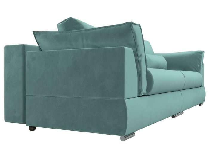 Прямой диван-кровать Пекин бирюзового цвета - лучшие Прямые диваны в INMYROOM