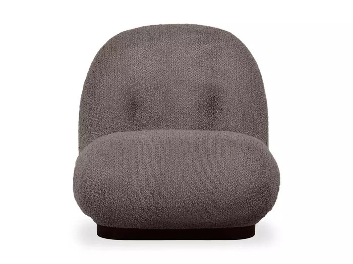Кресло Pacha Wood серо-коричневого цвета - купить Интерьерные кресла по цене 52380.0