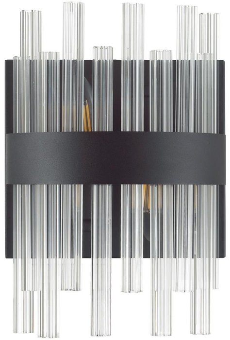 Бра черный E14 2*40W Lumion Mitsuko 5272/2W Бра черный E14 2*40W Lumion Mitsuko 5272/2W