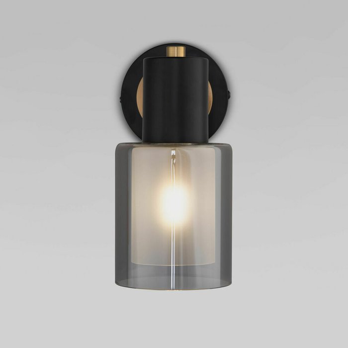 Настенный светильник 70219/1 черный/античная бронза Notion - лучшие Бра и настенные светильники в INMYROOM