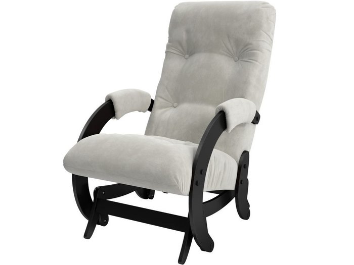 Кресло-глайдер Модель 68 серого цвета - купить Интерьерные кресла по цене 12161.0