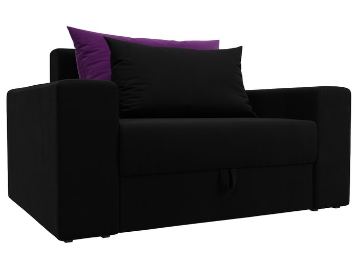 Кресло-кровать Мэдисон черного цвета