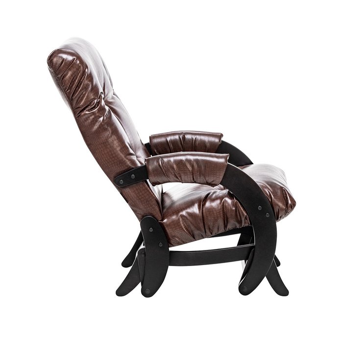 Кресло-качалка Модель 68 коричневого цвета - лучшие Интерьерные кресла в INMYROOM