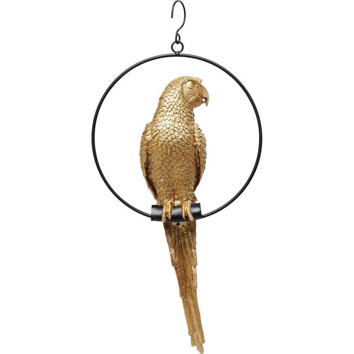 Предмет декоративный Parrot золотого цвета