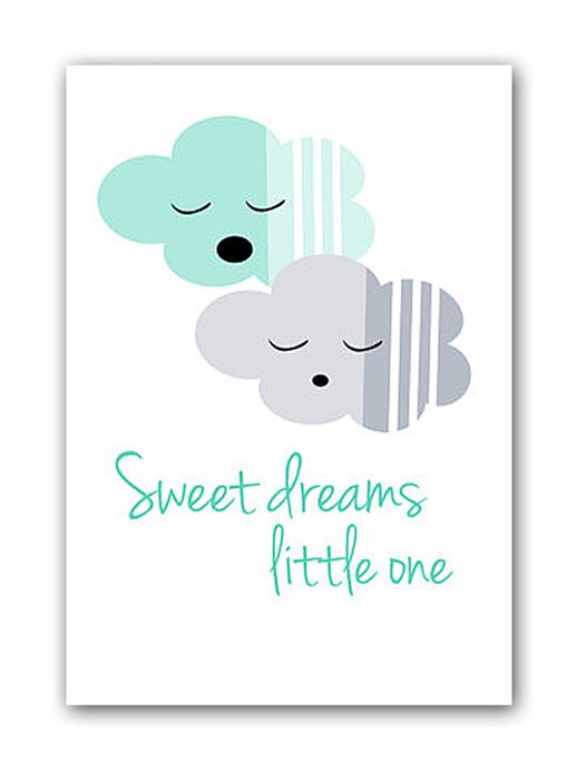 Постер "Sweet dreams" Постер "Sweet dreams"
