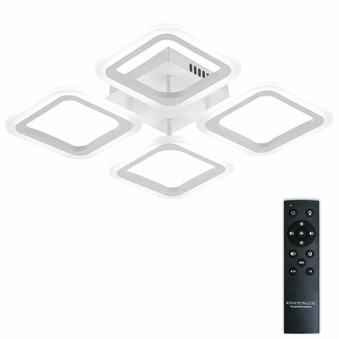 Потолочная люстра Sm LED LAMPS 81448 (акрил, цвет белый)