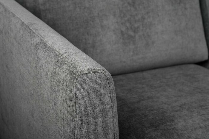 Угловой диван Fresco Day темно-серого цвета - лучшие Угловые диваны в INMYROOM