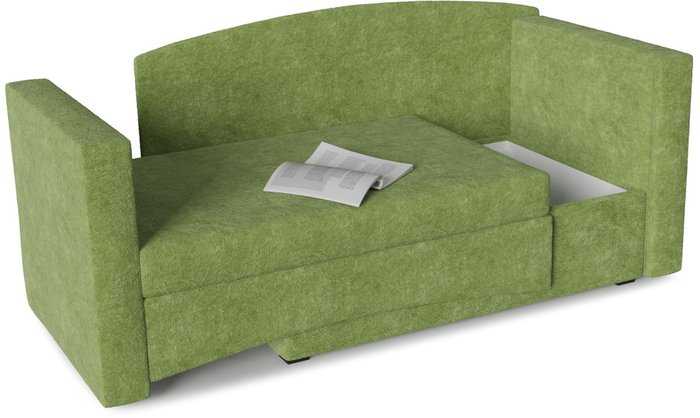 Диван-кровать Принц Корфу Apple зеленого цвета - лучшие Прямые диваны в INMYROOM