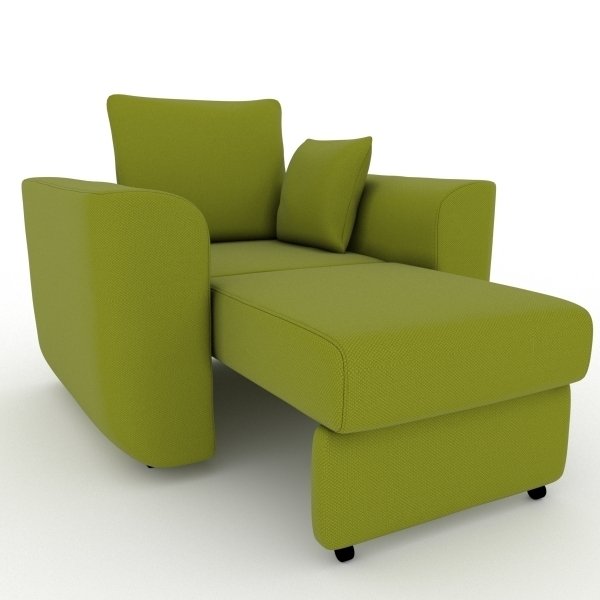 Кресло-кровать Stamford зеленого цвета - купить Интерьерные кресла по цене 9700.0