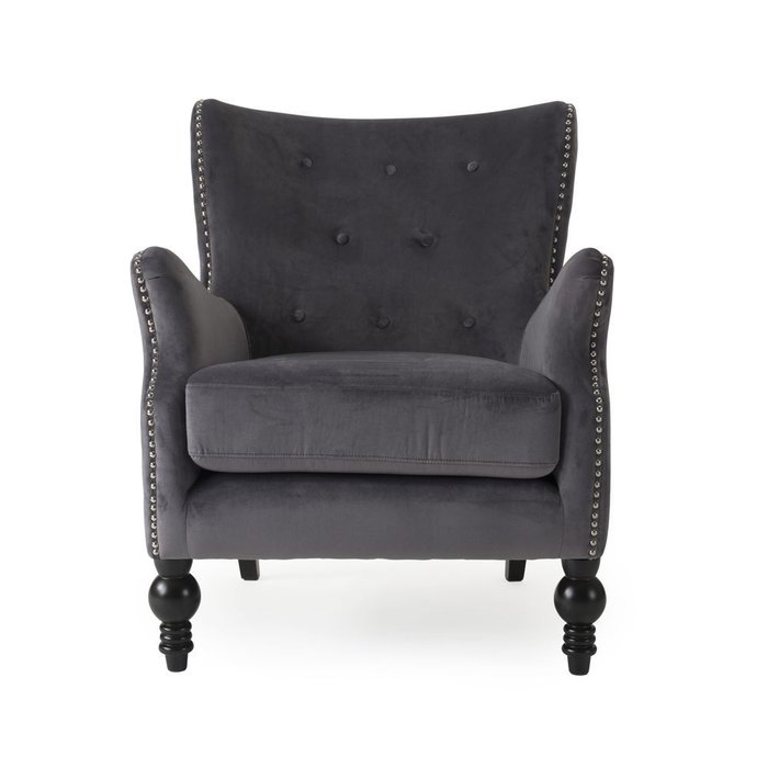Кресло Dallas темно-серого цвета