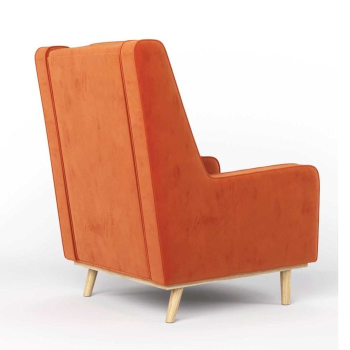 Кресло Scott оранжевого цвета - лучшие Интерьерные кресла в INMYROOM