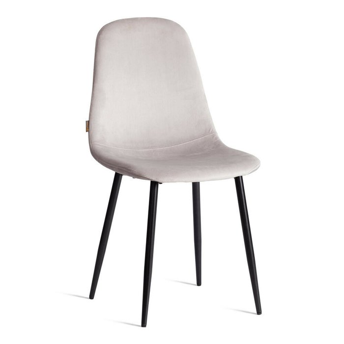 Комплект из четырех стульев Breeze светло-серого цвета - купить Обеденные стулья по цене 10800.0