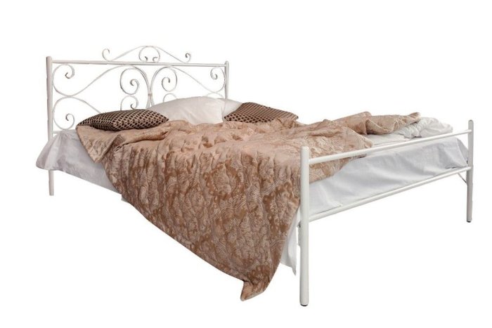 Кованая кровать Валенсия 1.6 с одной спинкой 160х200