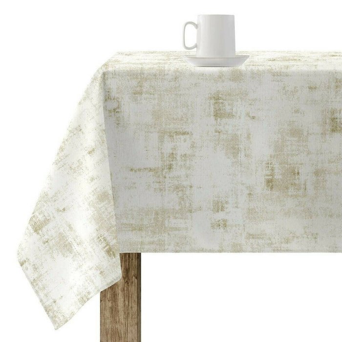 Скатерть из смолы, устойчивая к пятнам  Texture Gold Разноцветный 200 x 150