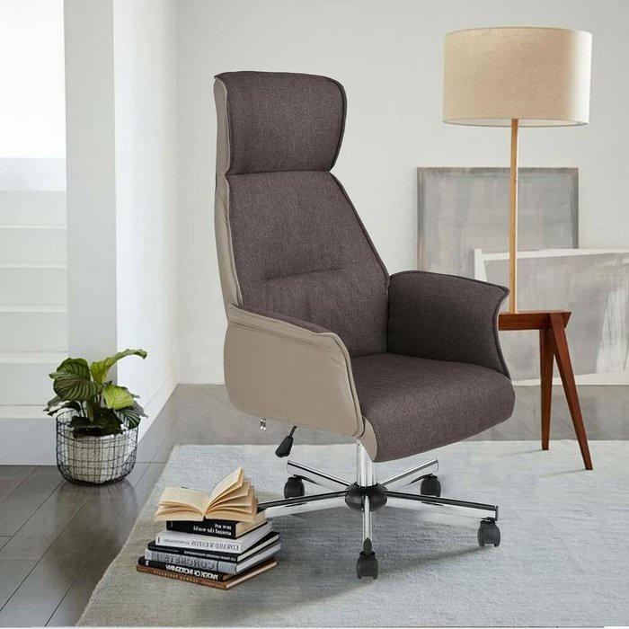 Кресло офисное Rene коричневого цвета - лучшие Офисные кресла в INMYROOM