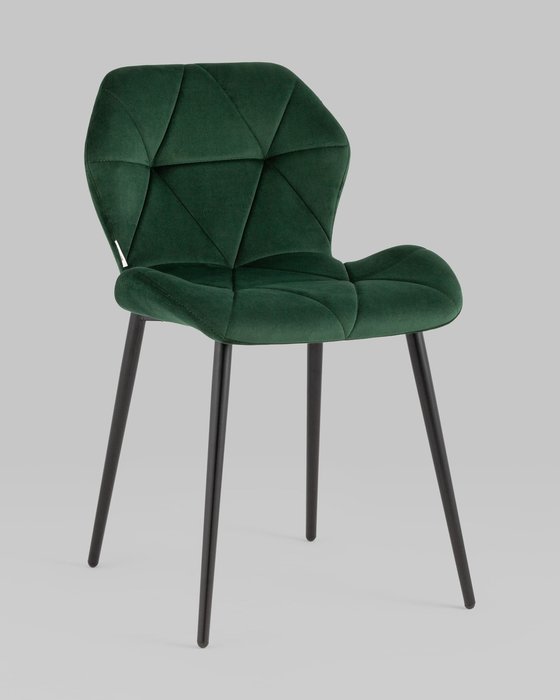 Стул Эдвин зеленого цвета - купить Обеденные стулья по цене 5690.0