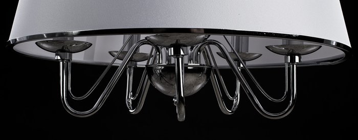 Подвесная люстра Arte Lamp Furore с белыми абажурами - лучшие Подвесные люстры в INMYROOM