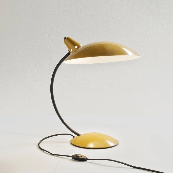 Настольная лампа Rosella желтого цвета - купить Настольные лампы по цене 7199.0