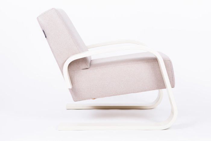 Кресло для отдыха Рица белого цвета - лучшие Интерьерные кресла в INMYROOM