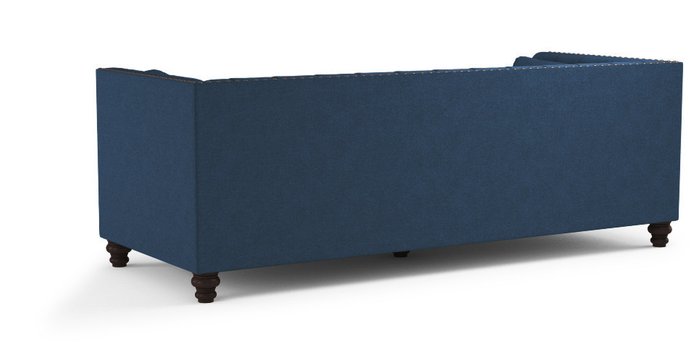 Трехместный диван Chesterfield Florence белый - купить Прямые диваны по цене 66800.0