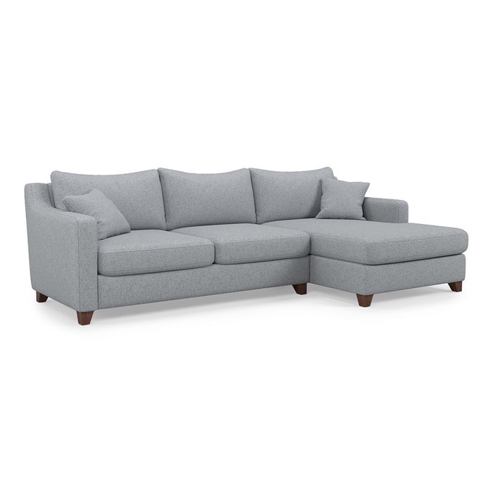 Угловой диван-кровать Mendini SFR серого цвета
