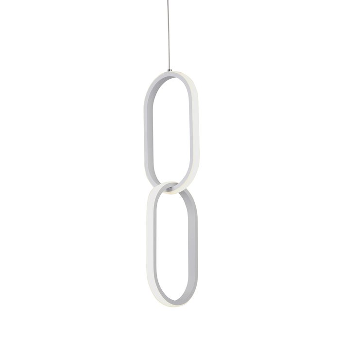 Подвесной светильник V4695-0/2S (акрил, цвет белый) - лучшие Подвесные светильники в INMYROOM