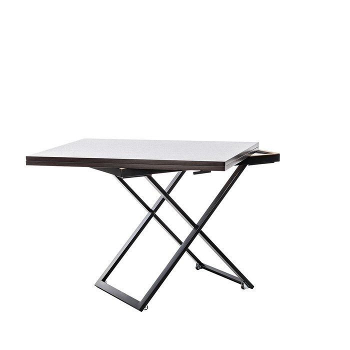 Обеденный стол-трансформер Манхэттен черного цвета - лучшие Обеденные столы в INMYROOM