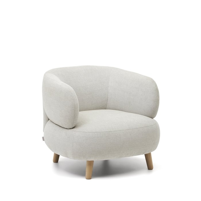 Кресло Luisa жемчужного цвета - лучшие Интерьерные кресла в INMYROOM