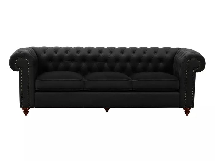 Диван Chester Classic черного цвета