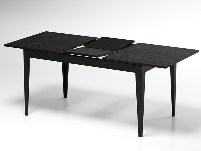 Раскладной обеденный стол Lemar черного цвета - купить Обеденные столы по цене 76000.0