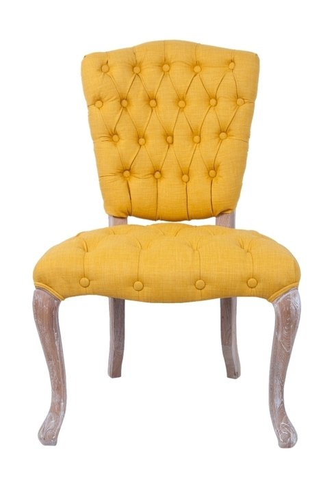 Стул Gamila Yellow с мягкой обивкой Стул Gamila Yellow с мягкой обивкой