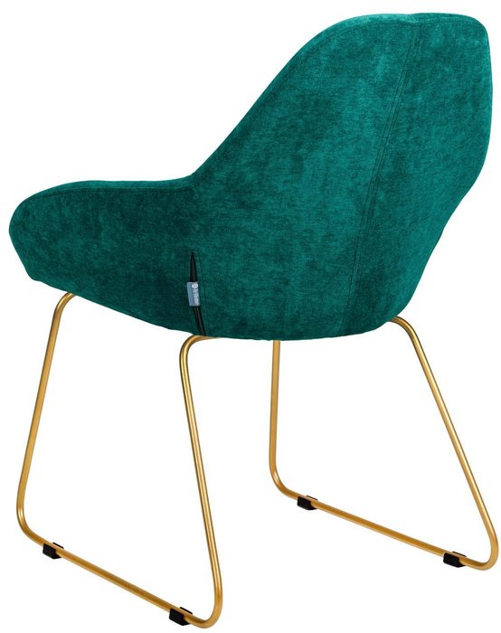 Стул с подлокотниками Kent зеленого цветаро - лучшие Обеденные стулья в INMYROOM