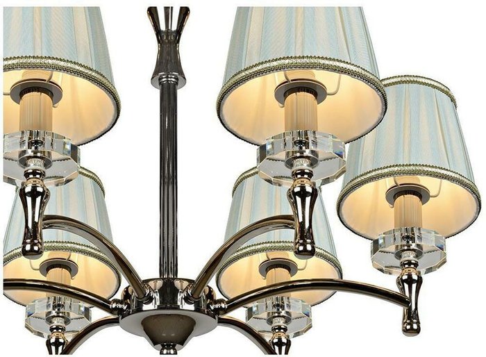 Подвесная люстра iLamp Olivia 82336/6 CR - купить Потолочные светильники по цене 49290.0