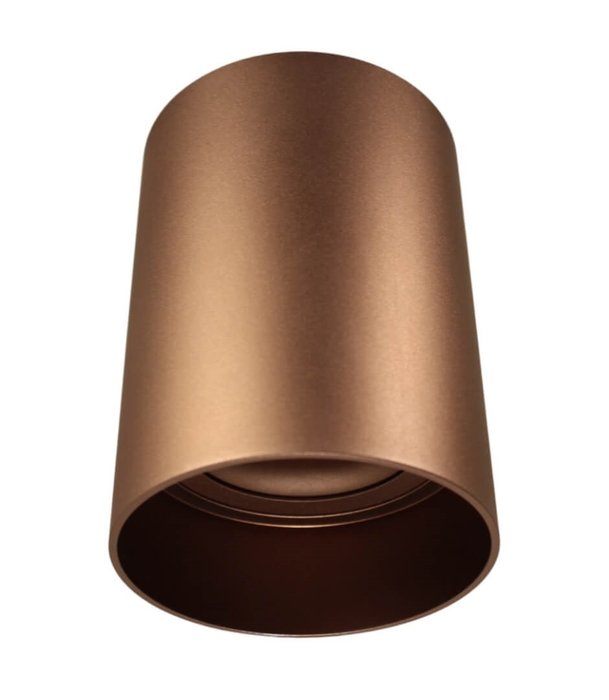 Накладной светильник Flixton коричневого цвета - лучшие Потолочные светильники в INMYROOM