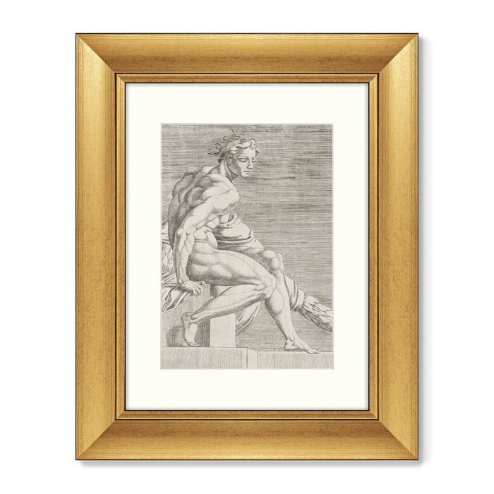 Набор из четырех репродукций картин На Пантеоне, 1551г. - лучшие Картины в INMYROOM