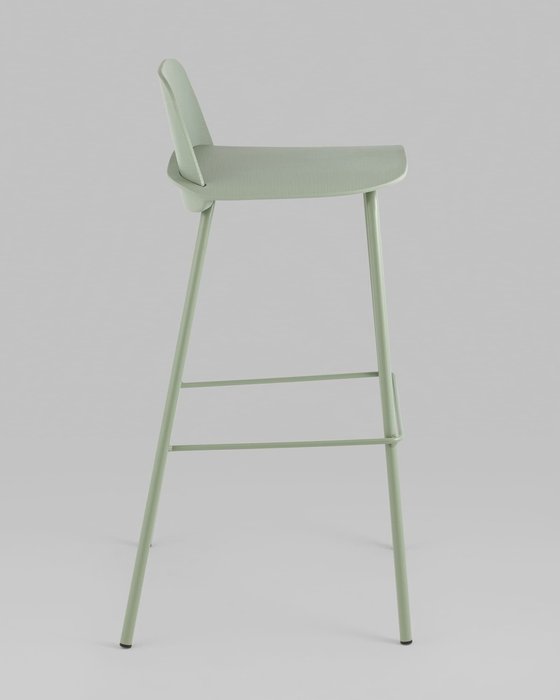 Стул барный Mist серо-зеленого цвета - лучшие Барные стулья в INMYROOM