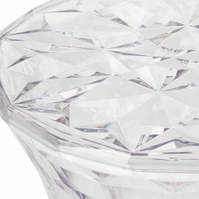 Кофейный стол Rock Crystal из пластика прозрачного цвета - лучшие Кофейные столики в INMYROOM