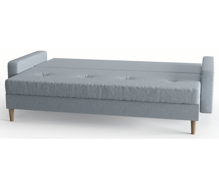 Диван-кровать из рогожка Basel серого цвета - лучшие Прямые диваны в INMYROOM