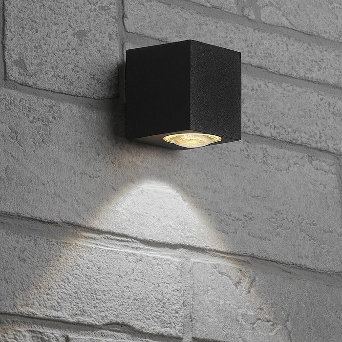 Накладной светильник Бостон 48482 - лучшие Настенные уличные светильники в INMYROOM