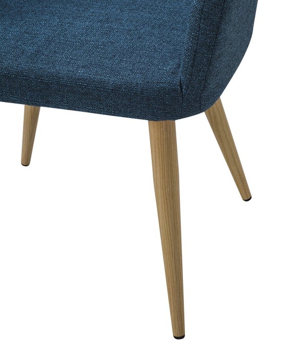 Стул Oscar Сканди Блю Арт Натур синего цвета - лучшие Обеденные стулья в INMYROOM