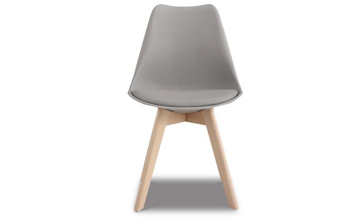 Обеденный стул Ulric серого цвета - купить Обеденные стулья по цене 4480.0